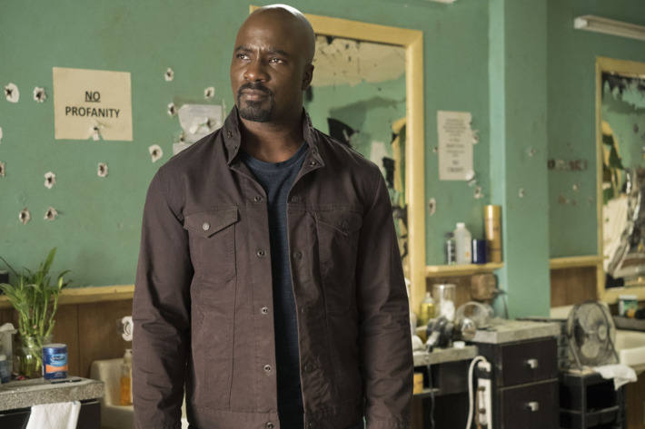 Mike Colter as Luke Cage.