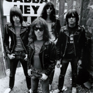 Photo of Dee Dee RAMONE and Johnny RAMONE and Joey RAMONE and RAMONES