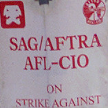 An estimated 75members of the SAG/Aftra boycotted at the front gate of Procter and Gamble in Oxnard