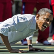 US-OBAMA-EGG ROLL