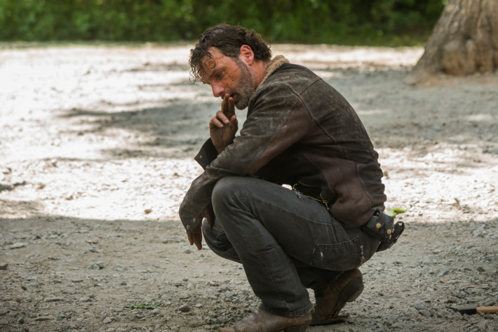 >>> NOT TO BE USED UNTIL 10/24/16 at 1:00 AM EST <<< Andrew Lincoln as Rick Grimes - The Walking Dead _ Season 7, Episode 1 - Photo Credit: Gene Page/AMC
