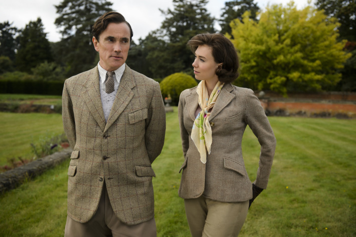 Ben Miles as Peter Townsend, Vanessa Kirby as Princess Margaret.