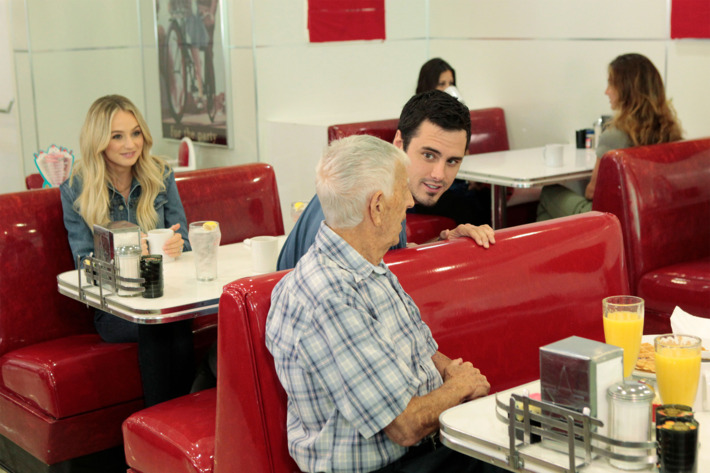 LAUREN BUSHNELL, ED SHEVICK, BEN HIGGINS