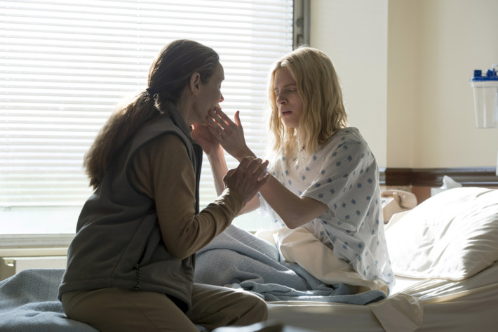 Alice Krige, Brit Marling.