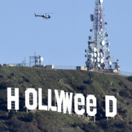 US-CRIME-HOLLYWOOD-SIGN