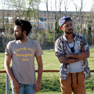 ATLANTA -- “The Streisand Effect” -- Episode 104 (Airs Tuesday, September 20, 10:00 pm e/p) Pictured: (l-r) Donald Glover as Earnest Marks, Keith Standfield as Darius. CR: Guy D'Alema/FX