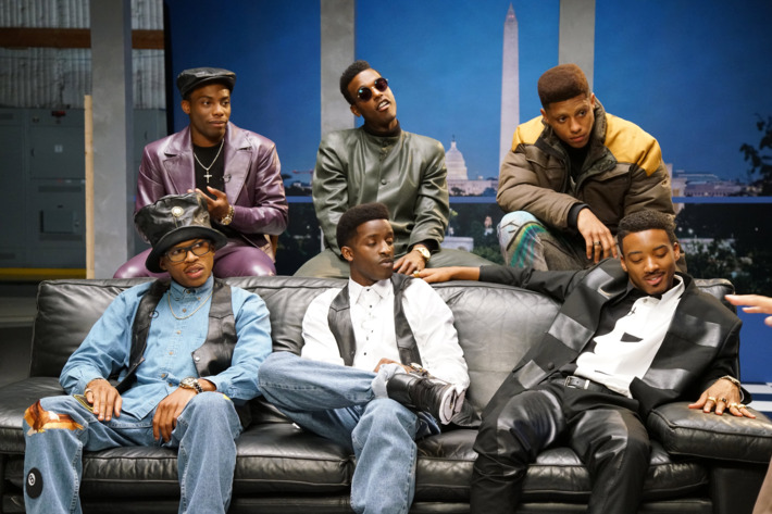 New Edition Mini series, Los Angeles, California, June 6, 2016.(Photo by Bennett Raglin)