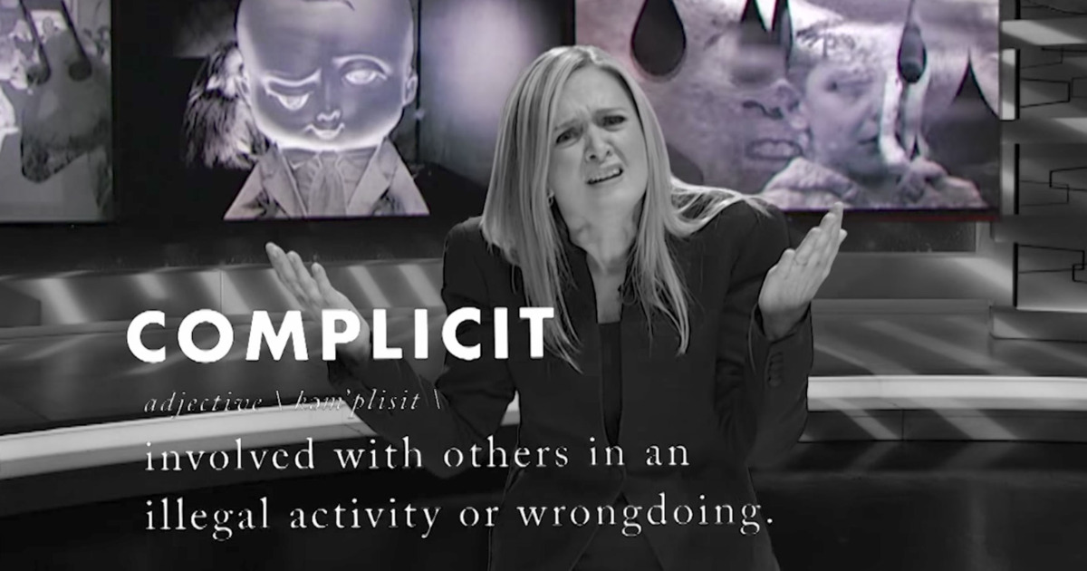Samantha Bee Mourns the Death of Words, Which Were Killed by Trump
