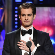 Andrew Garfield Dedicates Teary Tonys Speech to Those Who Just Want a Cake Baked