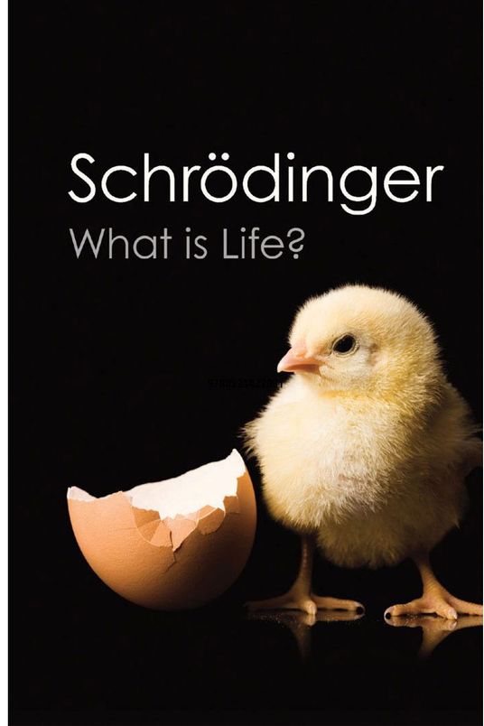 <em>What Is Life?</em>, by Erwin Schrödinger