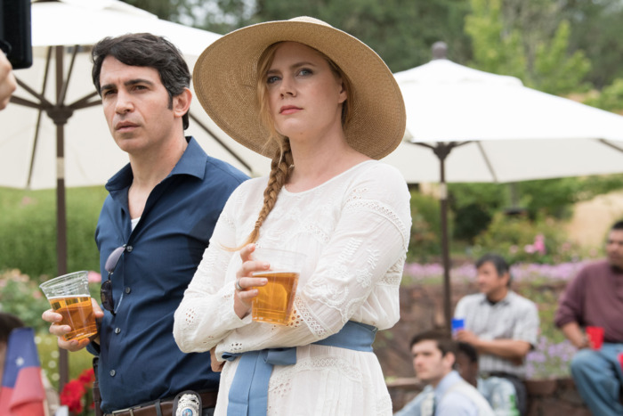 Chris Messina and Amy Adams in Sharp Objects.