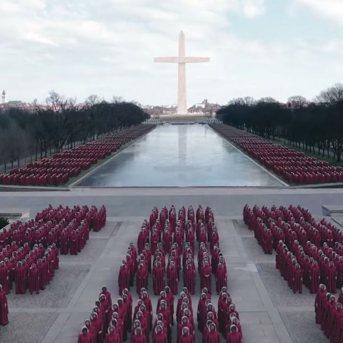 'The Handmaid's Tale' Is Filming on the National Mall
