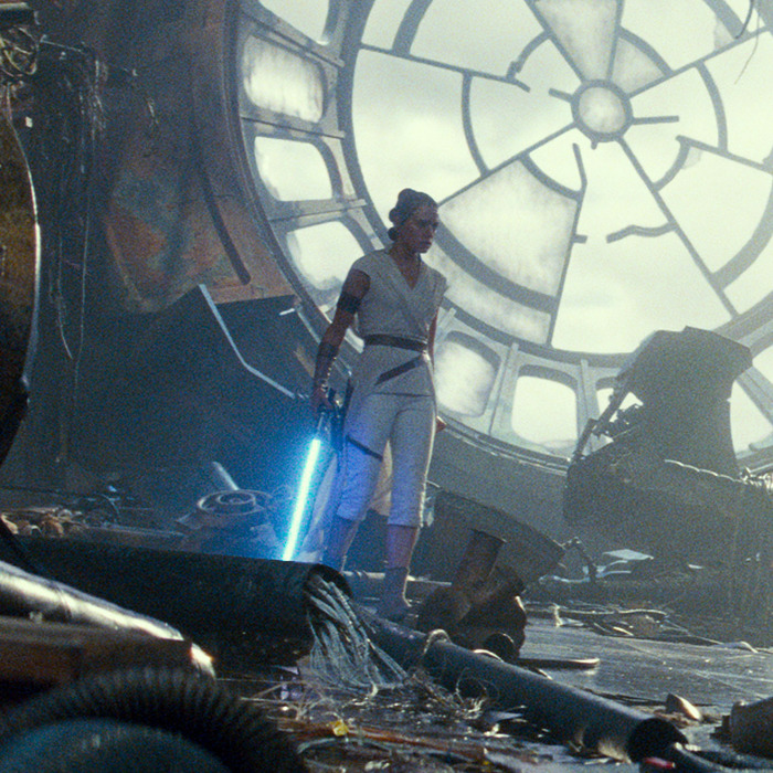 Daisy Ridley as Rey in Star Wars: The Rise of Skywalker