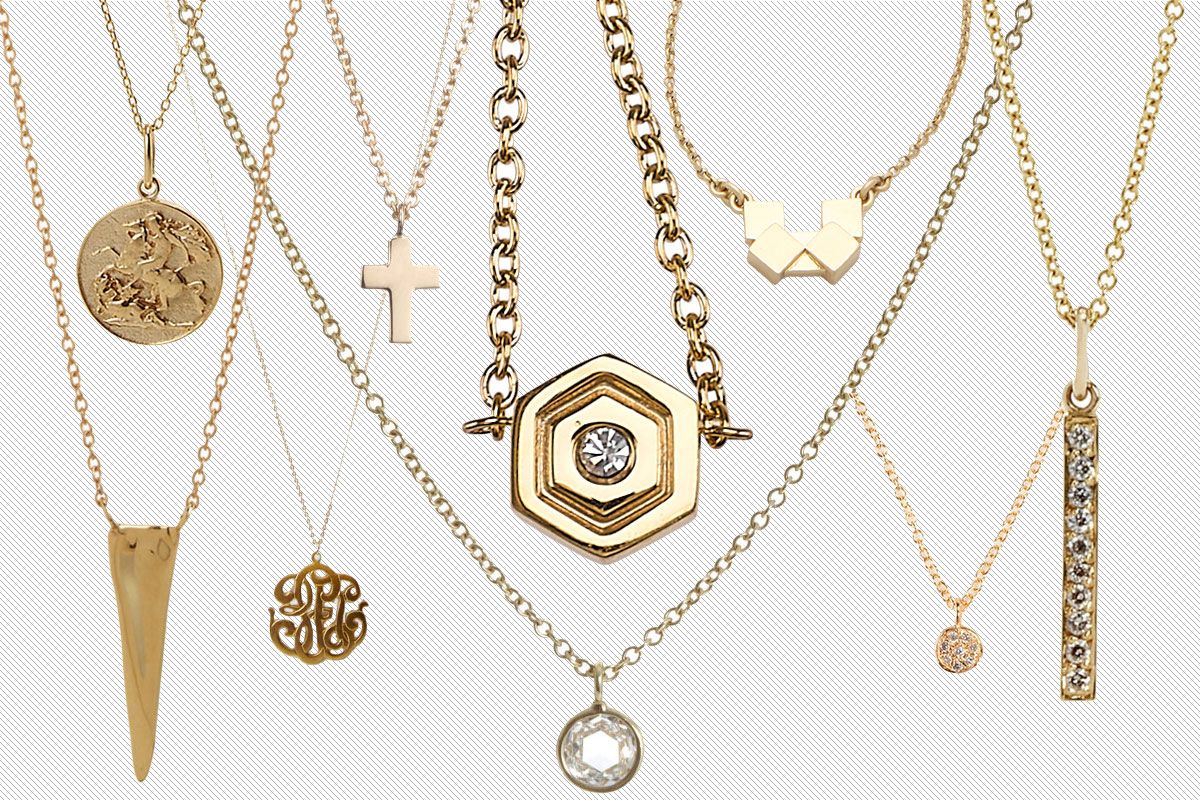 Fourteen Gold Pendants You Can Wear Every Day -- The Cut