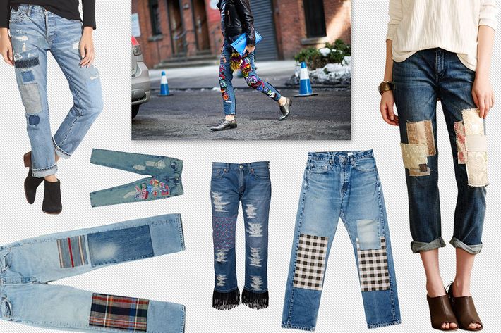 5 Ways to Wear Patchwork Jeans Like a Street-Style Star