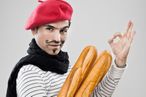 Frenchman With French Baguettes