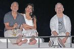 *EXCLUSIVE* George Clooney and Amal Clooney celebrate 4th of July with Bill Murray **NO WEB**