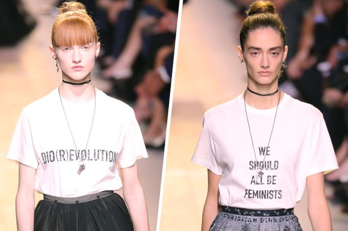 Diors Paris Fashion Week Show Was A Feminist Celebration