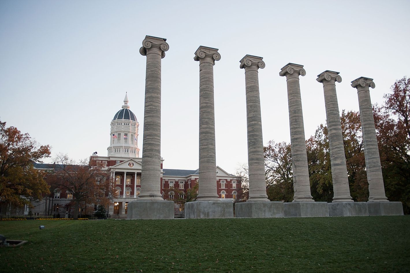 University of Missouri U. Missouri Campus Back To Work One Day After President And Chancellor Resign  Resigns As Protests Grow over Racism
