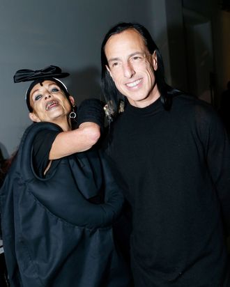 Rick Owens Wants to Get Michèle Lamy a Crane for Christmas