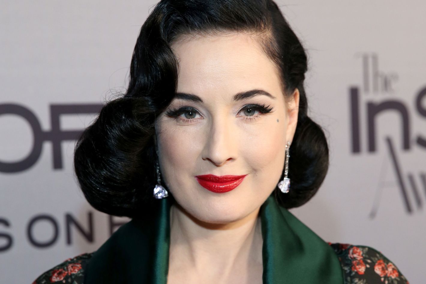 Dita Von Teese On Body Makeup CrossFit And Perfect Brows