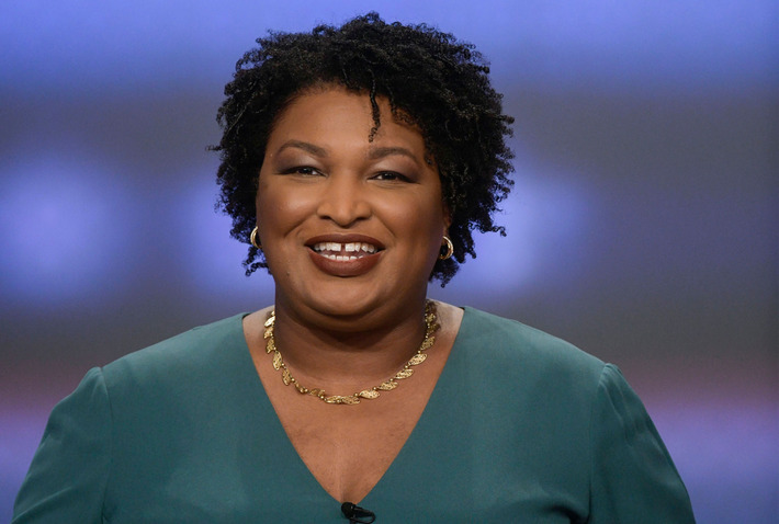Stacey Abrams.