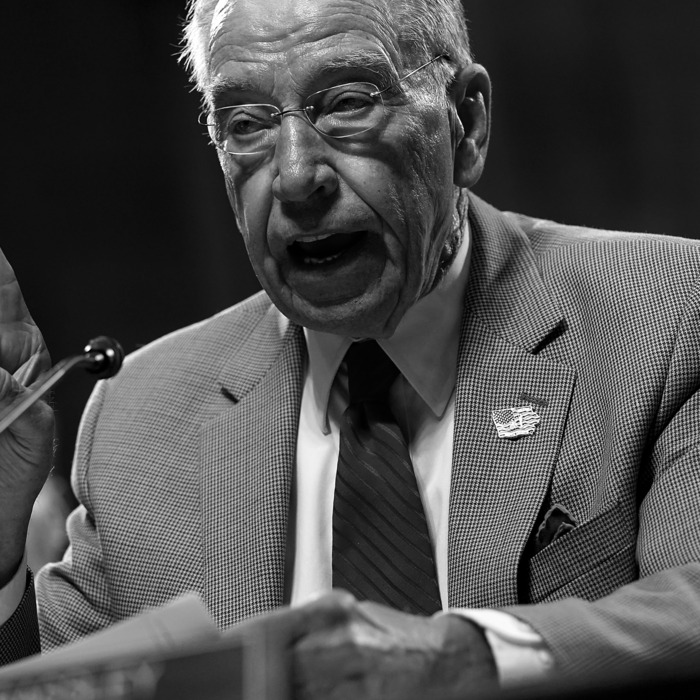 Senate Judiciary Committee Chairman Chuck Grassley.
