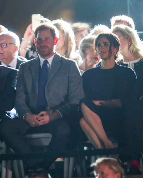 Meghan Markle and Prince Harry at the Invictus Games.