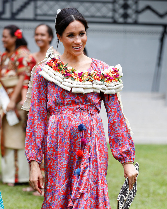 Meghan Markle in Fiji.
