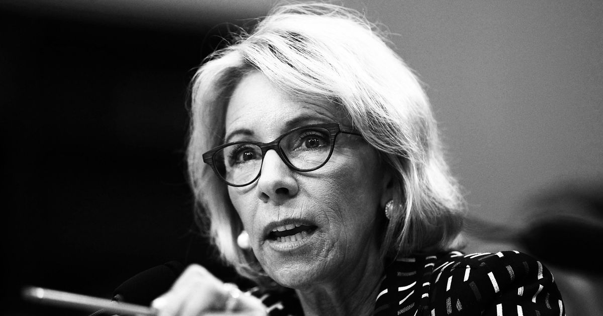 Education Secretary Betsy DeVos Testifies To House Appropriations Committee On Education Dept. Budget