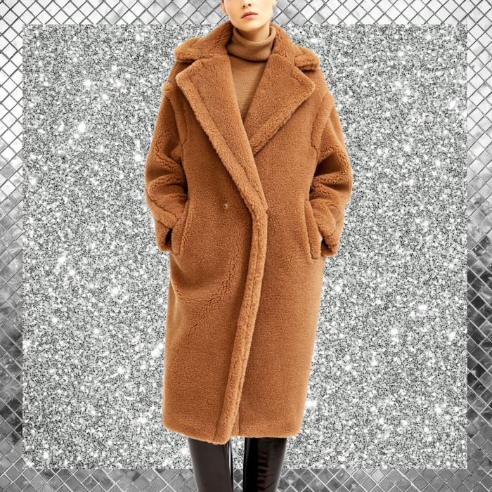 Max mara teddy bear coat фото