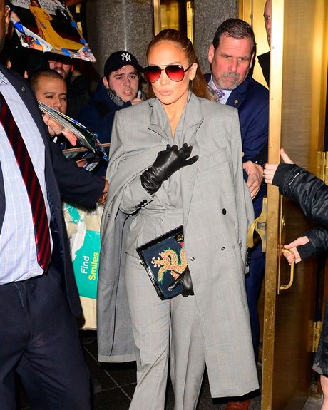 Jennifer Lopez Wore a Lot of Different Coats in NYC