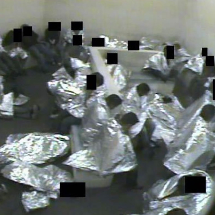 Photos of the <em>hieleras </em>managed by the CBP.