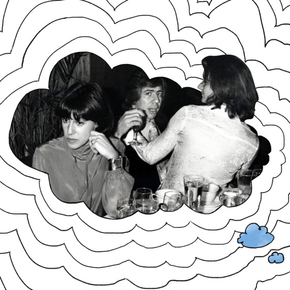 Nora Ephron, Carl Bernstein, and an anonymous woman.