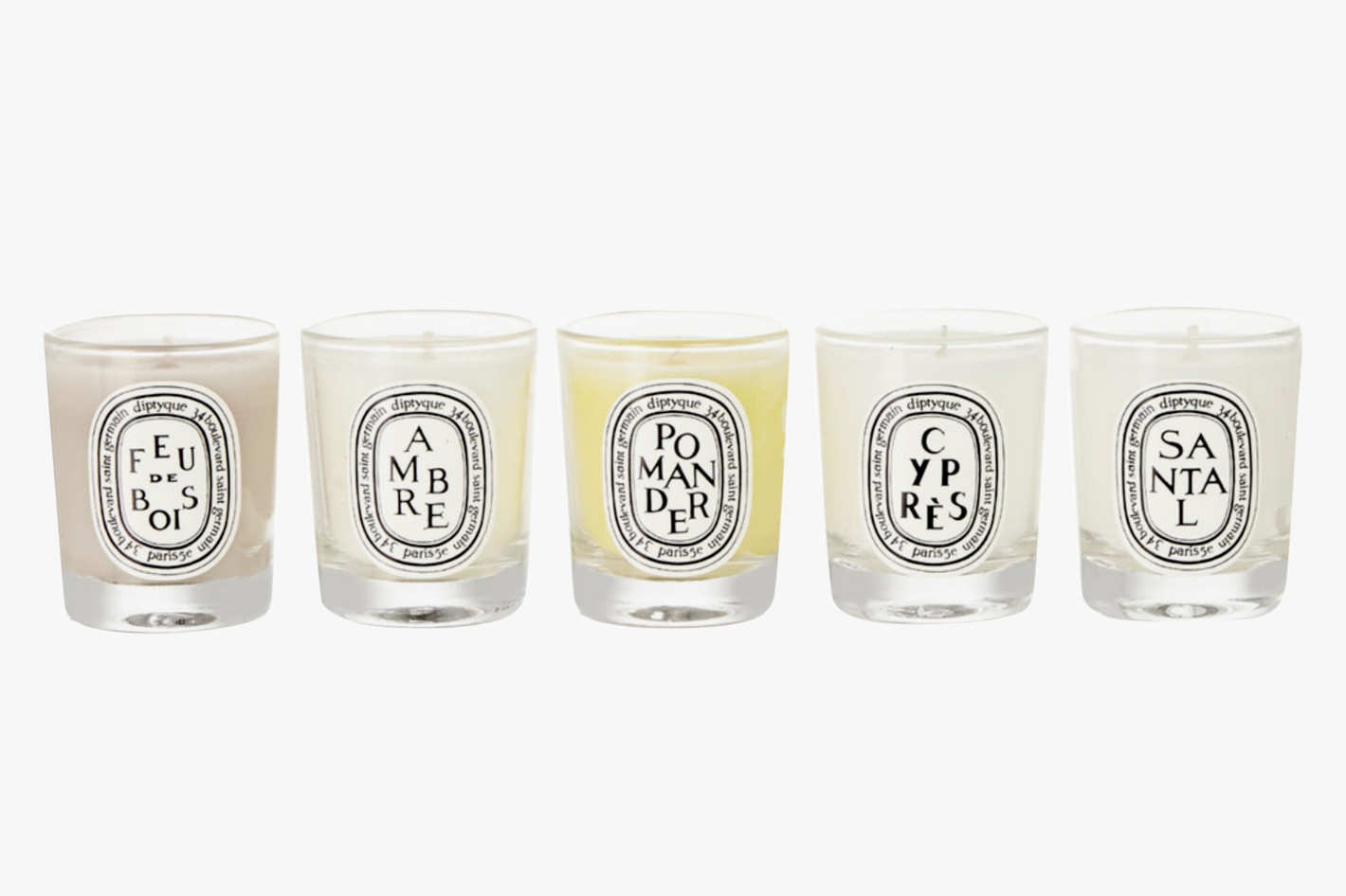 Beauty Gift 2018 Diptyque Set of 5 Scented Candles