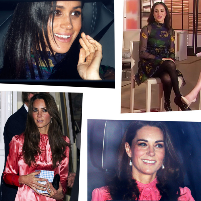 Meghan Markle and Kate Middleton.