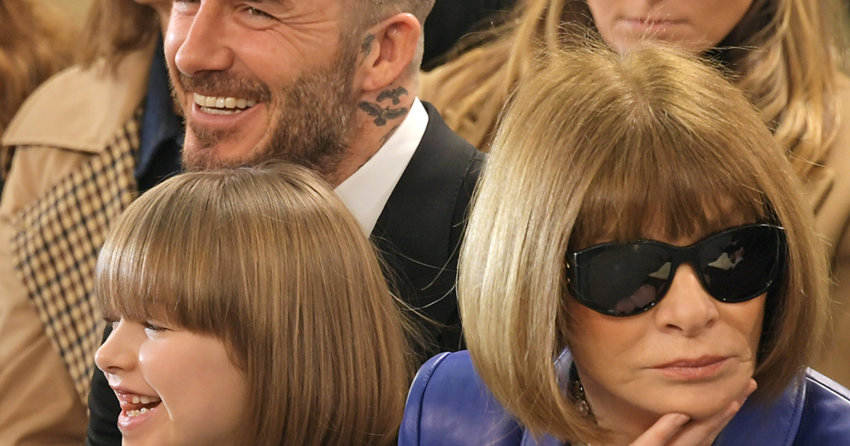 Anna Wintour Had a Surprising Look-alike at Victoria Beckham