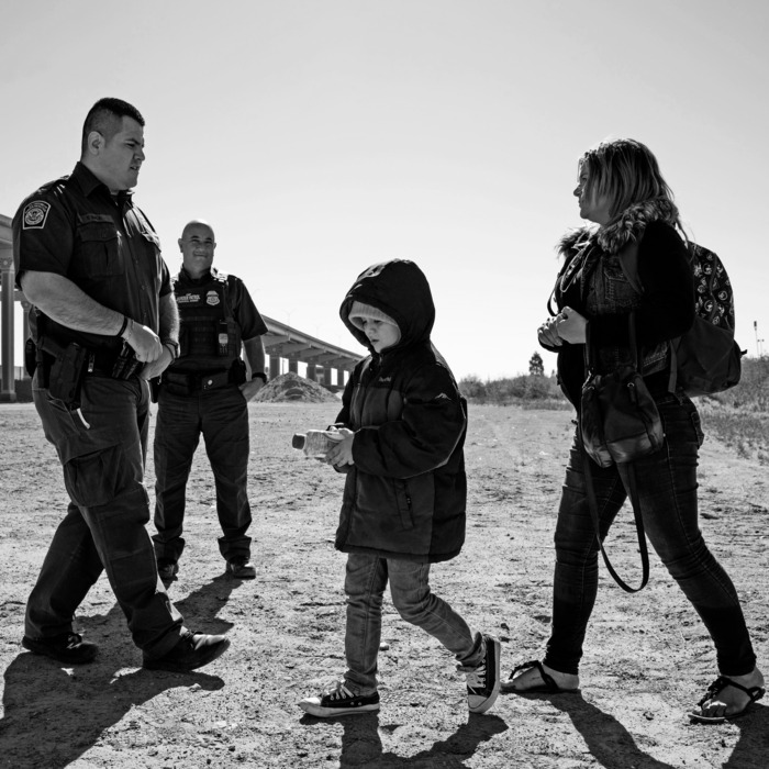 Migrant children.