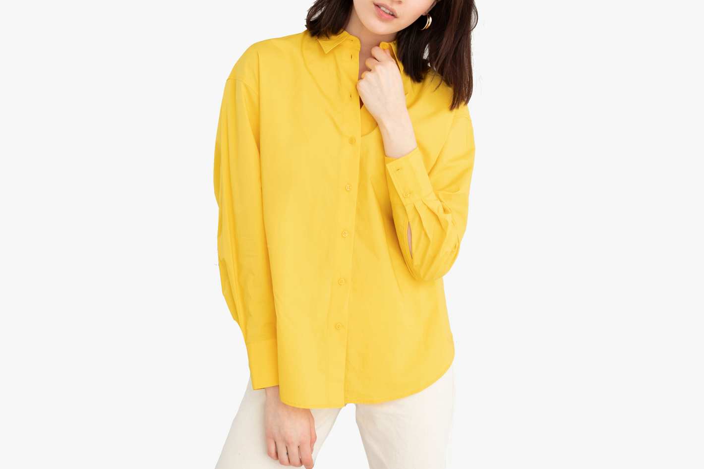 & Other Stories Cotton Button Up Shirt