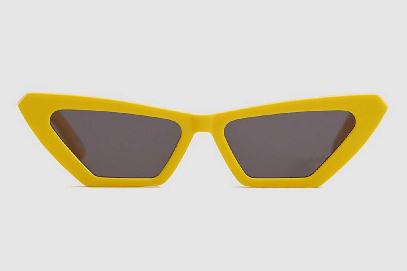 Chimi Eyewear Tiger Square Yellow Sunglasses