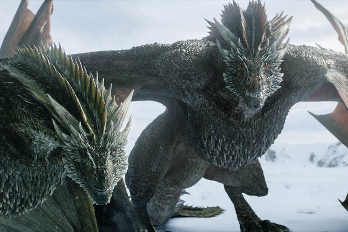 Game of Thrones dragons.