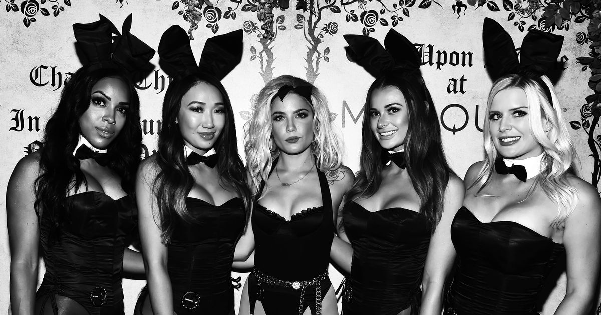 Halsey Hosts Playboy's Midsummer Night's Dream At Marquee Nightclub