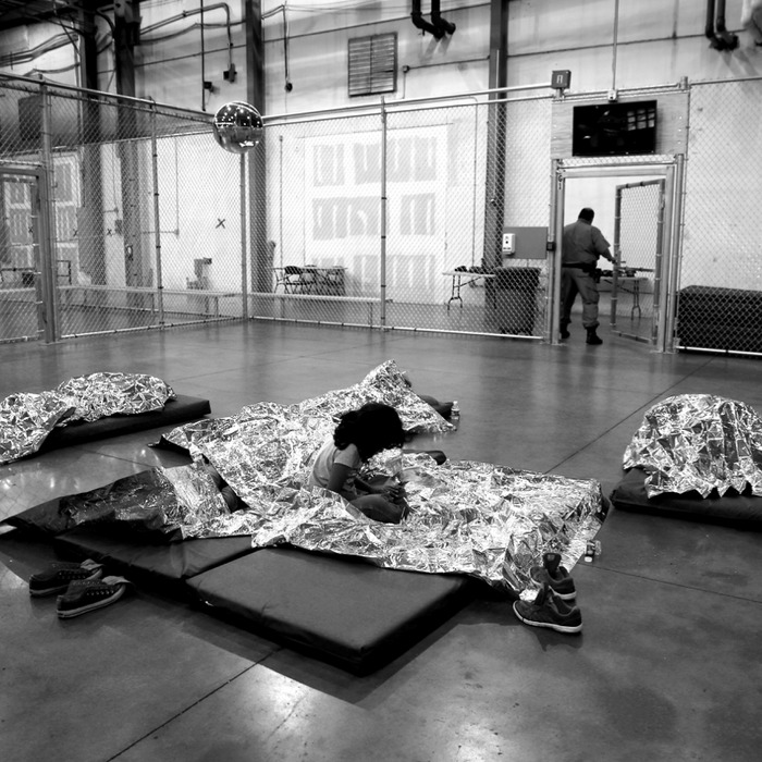 A detention center in Texas.