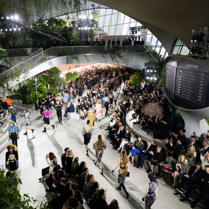 Louis Vuitton Turned JFK Airport Into a Fashion Runway