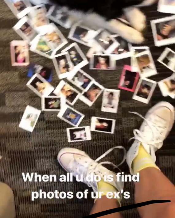 Screenshot of Bella Thorne's Instagram story.