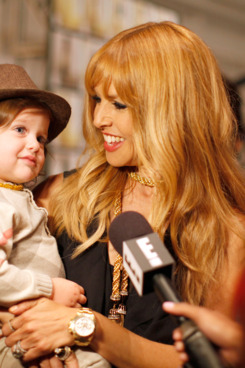 Rachel Zoe and Skylar.