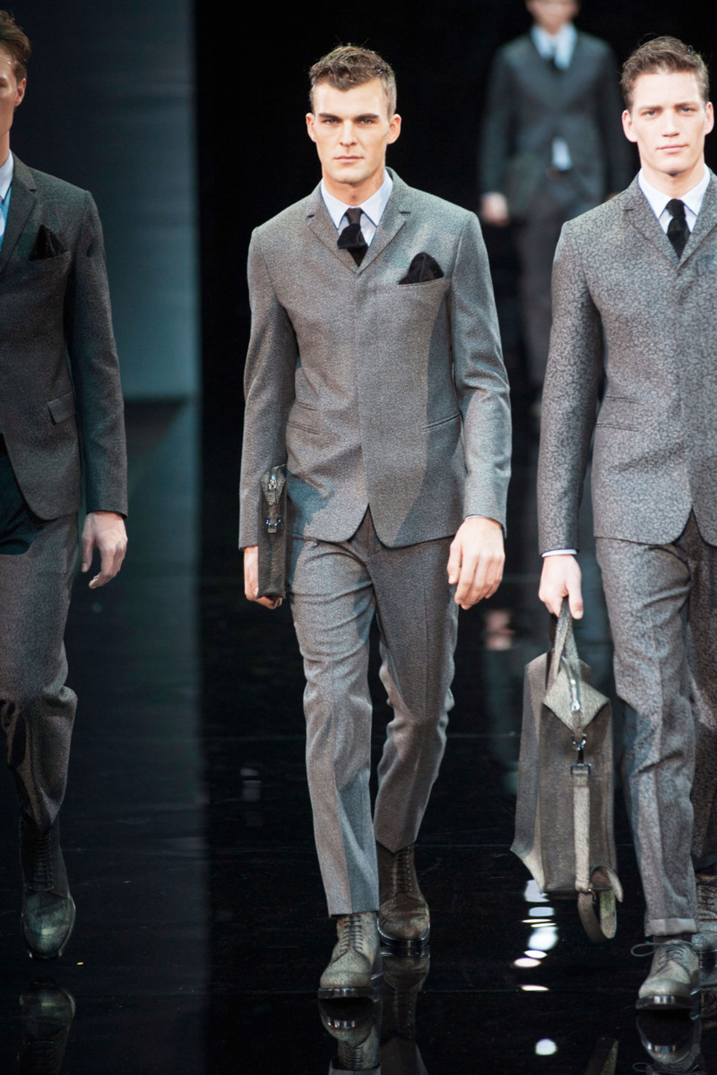 Emporio Armani - Fall 2014 Menswear - The Cut