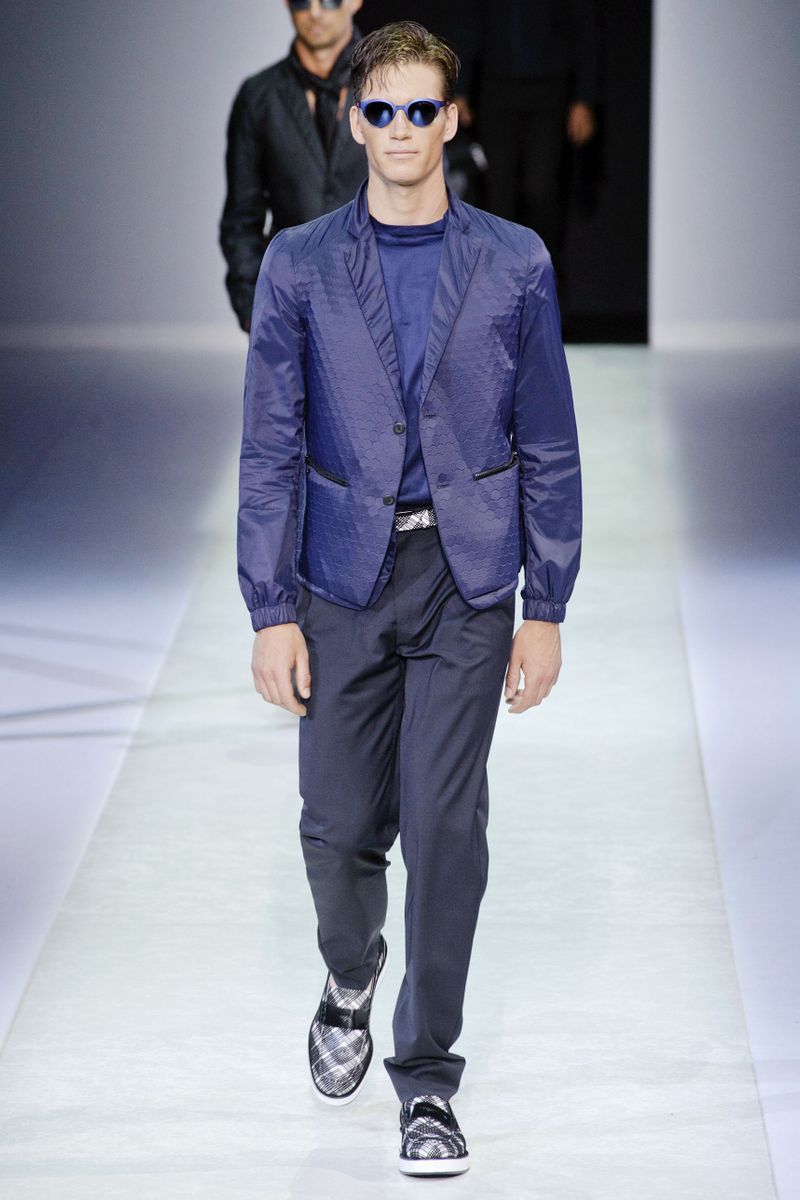 Emporio Armani - Spring 2014 Menswear - The Cut