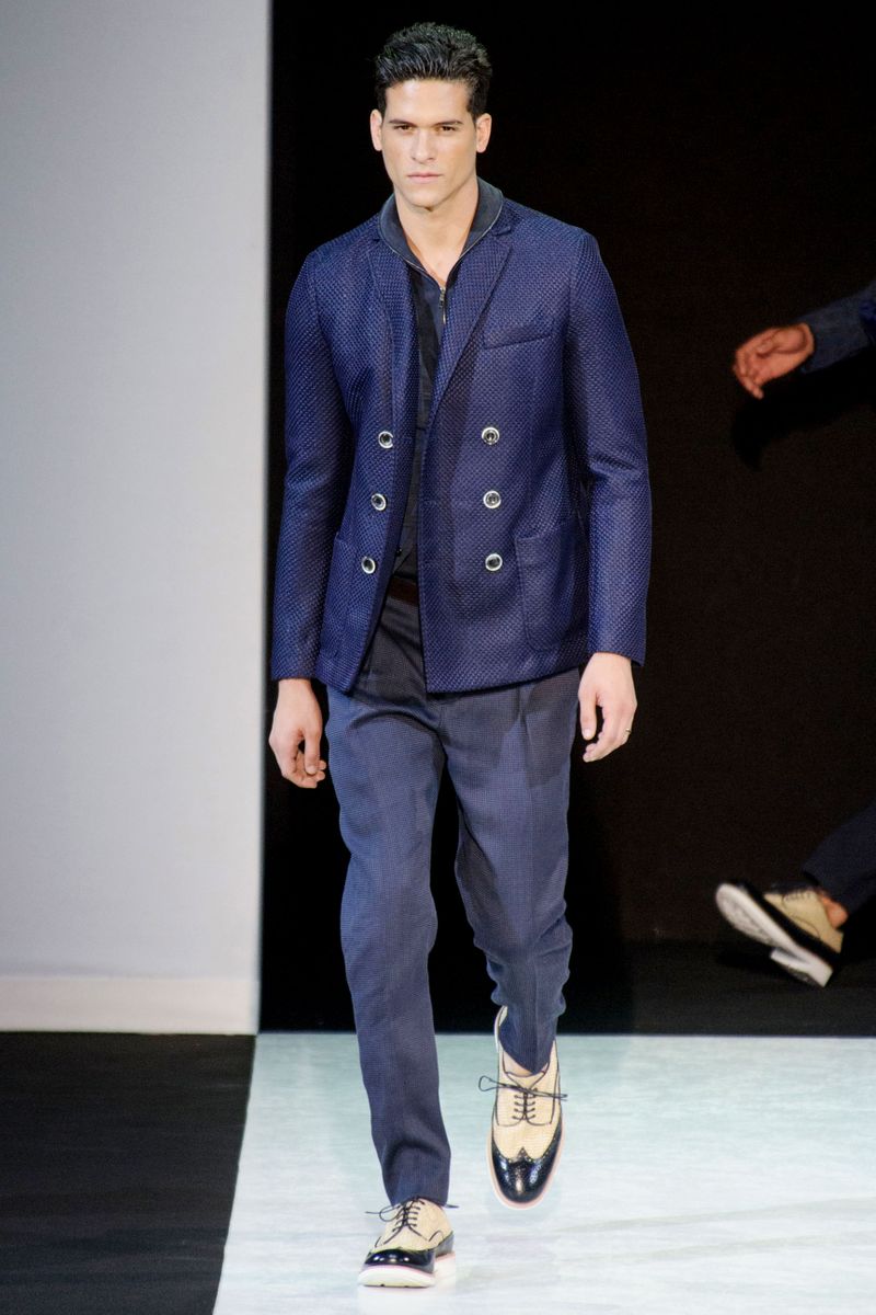 Giorgio Armani - Spring 2014 Menswear - The Cut