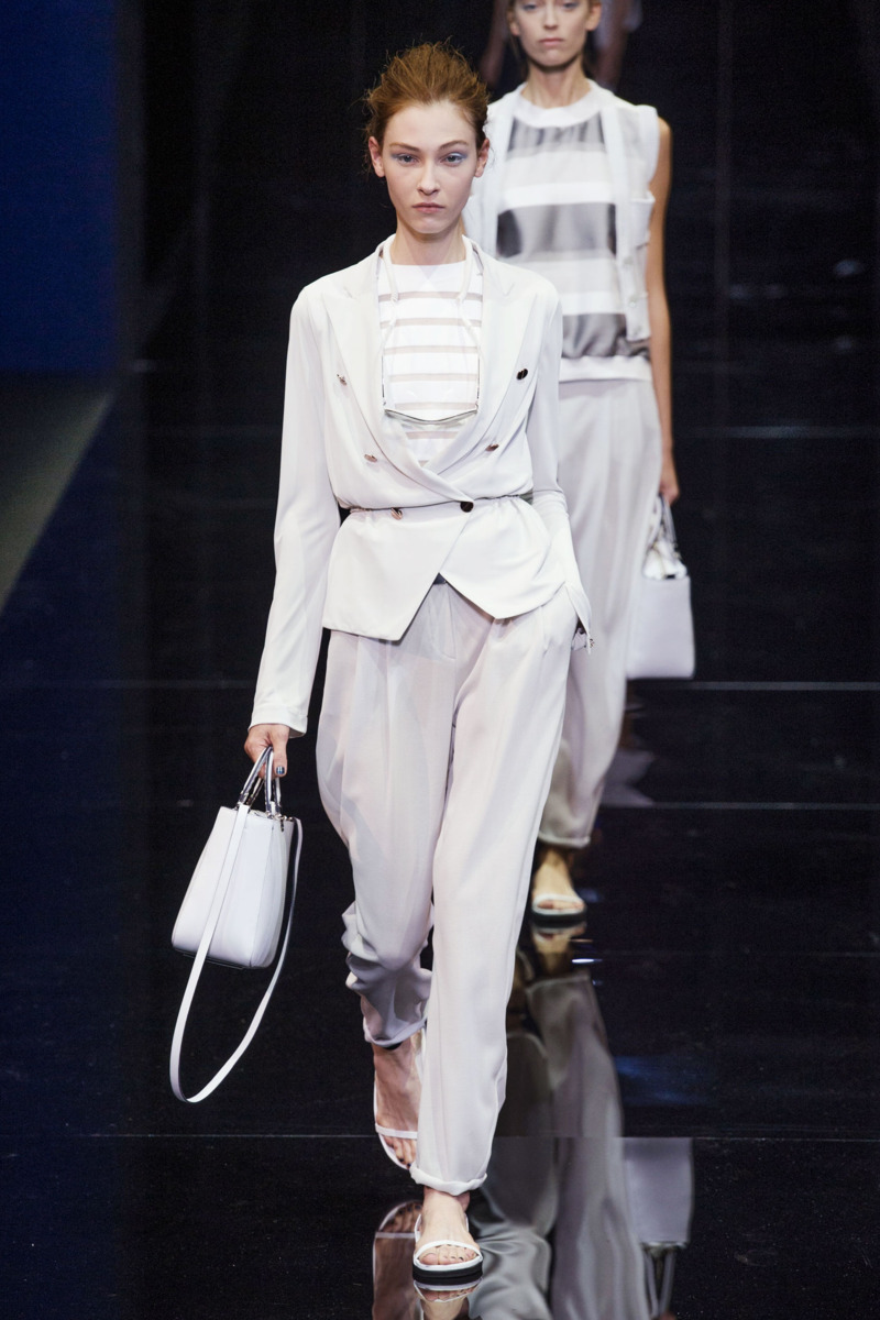 Emporio Armani - Spring 2015 RTW - The Cut